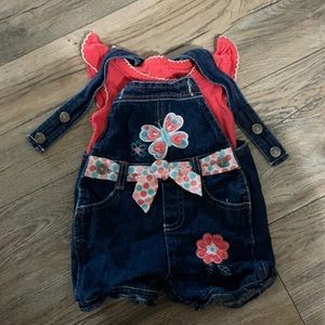 Girl overall set